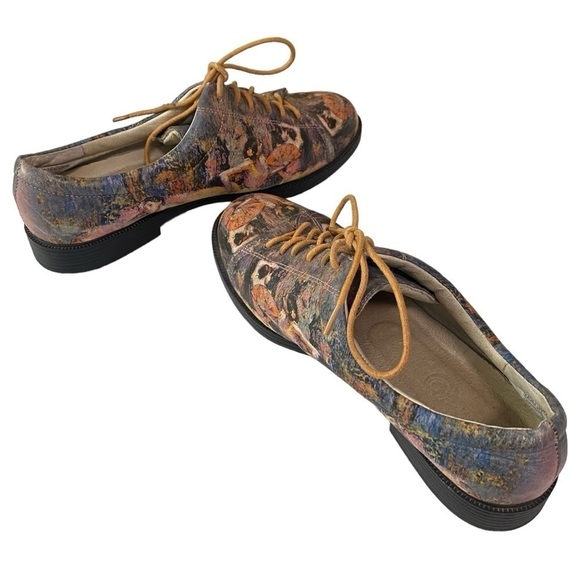 ICON - LEATHER GOLF WALKING SHOES - SIZE 9.5 MEDIUM - EXCELLENT CONDITION S3 - Picture 4 of 9